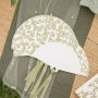 Papirrosetter - Blomster - 10-pakning