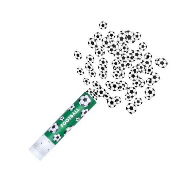 Konfettikanon - Fotball - 25 cm