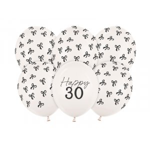 Ballonger - Pastellhvite - 30 stk Ballonger - Pastellhvite - 30 stk