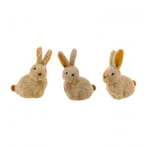 Kaniner - 9 cm - 3-pakning Kaniner - 9 cm - 3-pakning