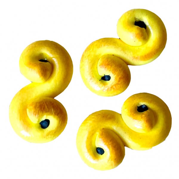 Julenissens Lussekatter - 3-pakning