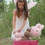Miffy - 50 cm - Corduroy/Rosa