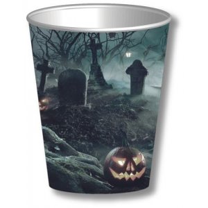 Papirkopper - Fright Night - 8-pakning