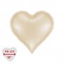 Folieballong - Sweetie Heart Sateng Kremfarget 46 cm Folieballong - Sweetie Heart Sateng Kremfarget 46 cm
