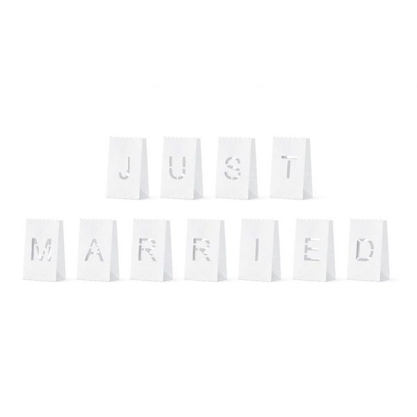 Lykter - Lysposer - Just Married - 11 lykter Lykter - Lysposer - Just Married - 11 lykter