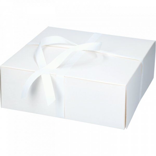 Kakeboks - Hvit - 35x35x12 cm Kakeboks - Hvit - 35x35x12 cm