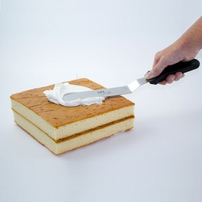 Vinklet spatel - 23 cm - PME