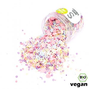 Strøblanding - Superstreusel - Økologisk og vegansk - Blomsterkraft - 90g Strøblanding - Superstreusel - Økologisk og vegansk - Blomsterkraft - 90g