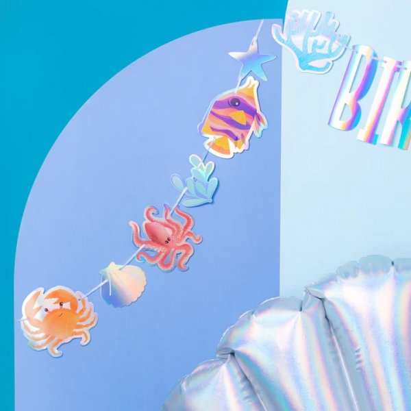 Vimpel - Havtema - 200 x 18 cm Vimpel - Havtema - 200 x 18 cm