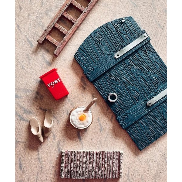 Nissedør - Sett - 6 deler - Blå Nissedør - Sett - 6 deler - Blå