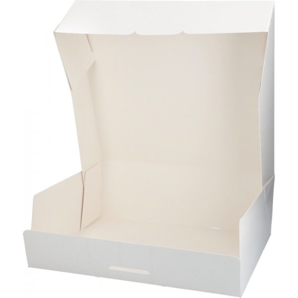 Kakeboks - Hvit - 35x35x12 cm Kakeboks - Hvit - 35x35x12 cm