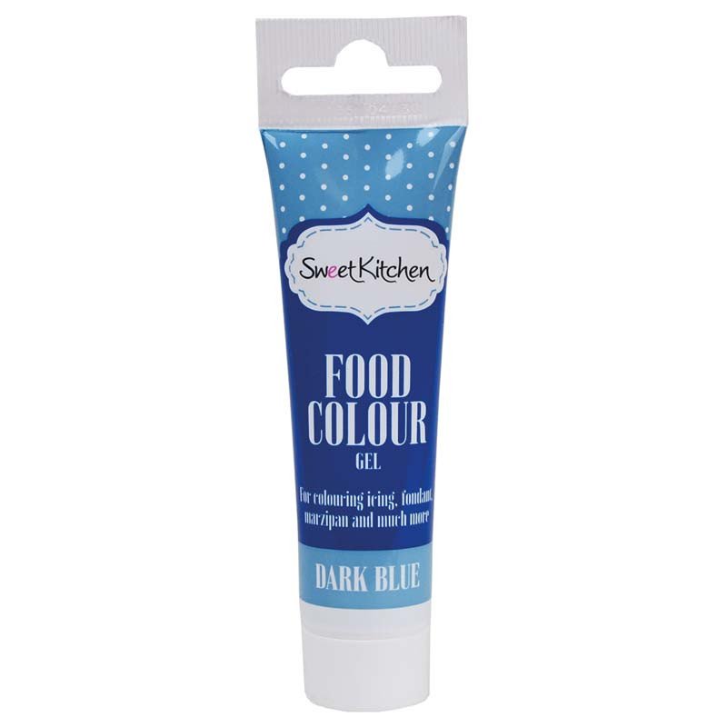 Fargegel - Mørk blå - Sweet Kitchen - 25 g - Pasta-/gelfarger, Kolorist
