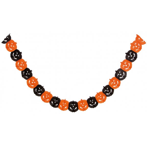 Girlander - Halloween-gresskar - 3 m Girlander - Halloween-gresskar - 3 m