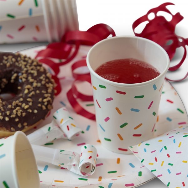 Pappkopper - Strssel - 8-pakning