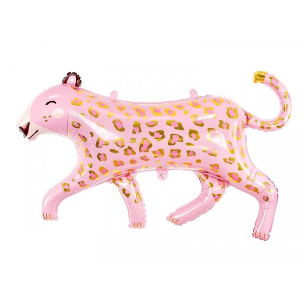Folieballong - Leopard - Rosa - 114x80 cm Folieballong - Leopard - Rosa - 114x80 cm
