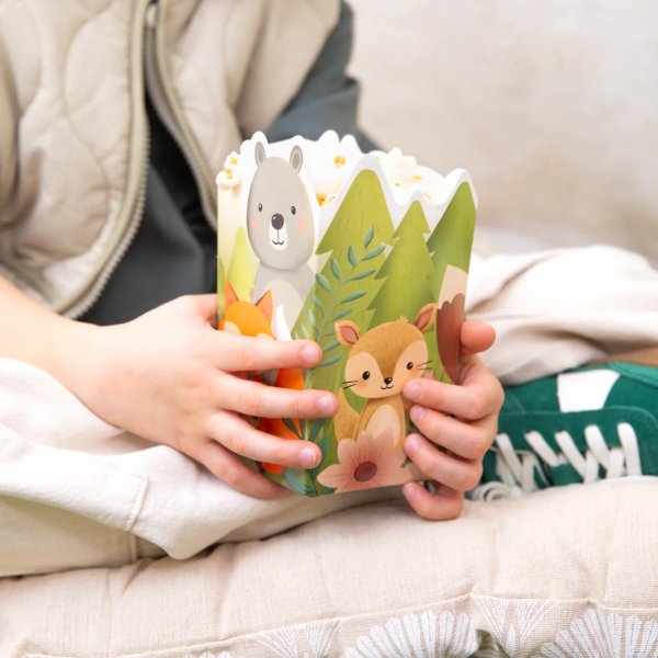 Popcornkopper - Skogens Venner - 6-pakning