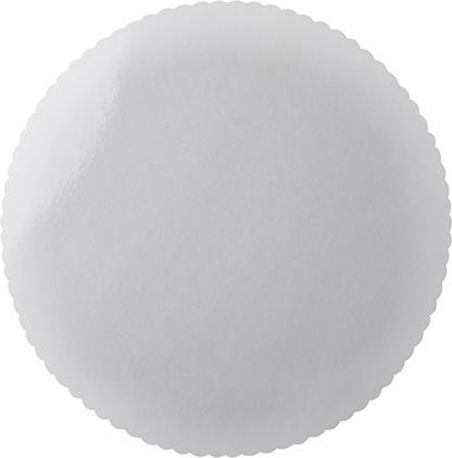 Kakebunn av papp - hvit - 28 cm - 6-pakning Kakebunn av papp - hvit - 28 cm - 6-pakning