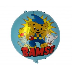 Folieballong 35cm - Teddybjrn Bl