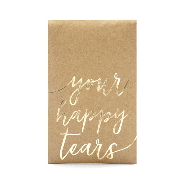 Lommetørklær - 10-pakning - Happy Tears - Gull Lommetørklær - 10-pakning - Happy Tears - Gull