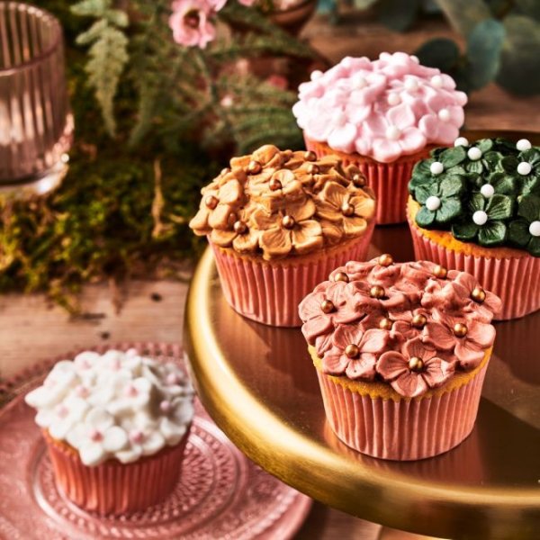 Sukkerpasta - Glitrende gull - FunCakes - 250g
