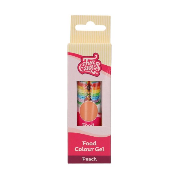 FunCakes Pastafarge Fersken Gel 30g FunCakes Pastafarge Fersken Gel 30g