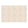 Duk - Blomster - Beige - 180x120 cm