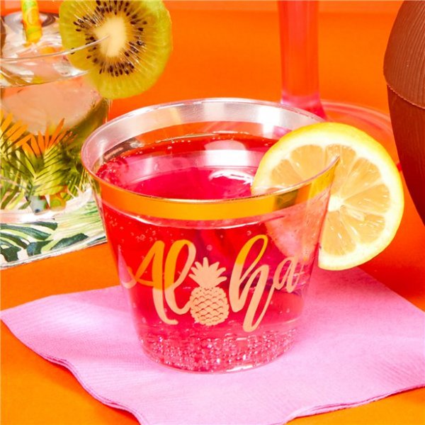 Glass - Aloha - Gull - 30-pakning
