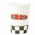 Papirkopp - Bil med s�lvfolie 8-pakning (250 ml)
