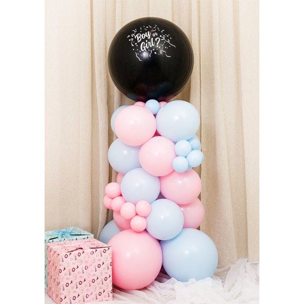 Ballongpelare - Gender Reveal