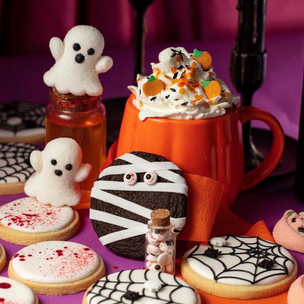 Str�sseldekorasjon - Halloween - Gresskar - PME - 25 g