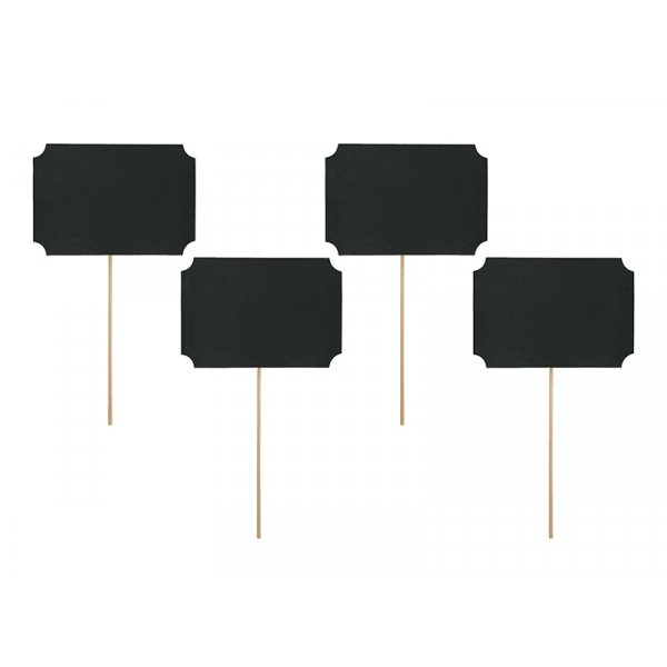 Tavleskilt - 4-pakning