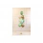 Ballongbukett - Gr�nn/gull - 10 stk
