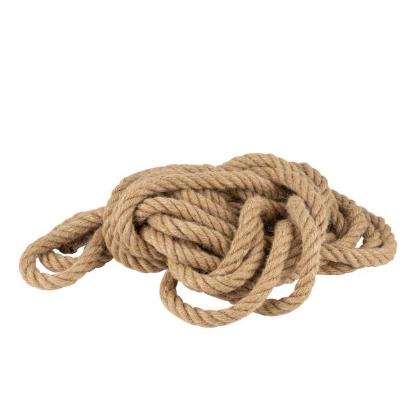 Jutetau - Naturlig - Ø2 cm x 10 m Jutetau - Naturlig - Ø2 cm x 10 m