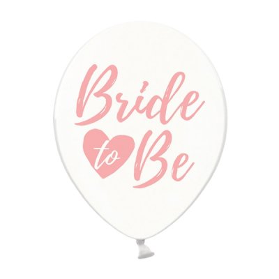 Ballonger - Bride to be - Clear / Rosa