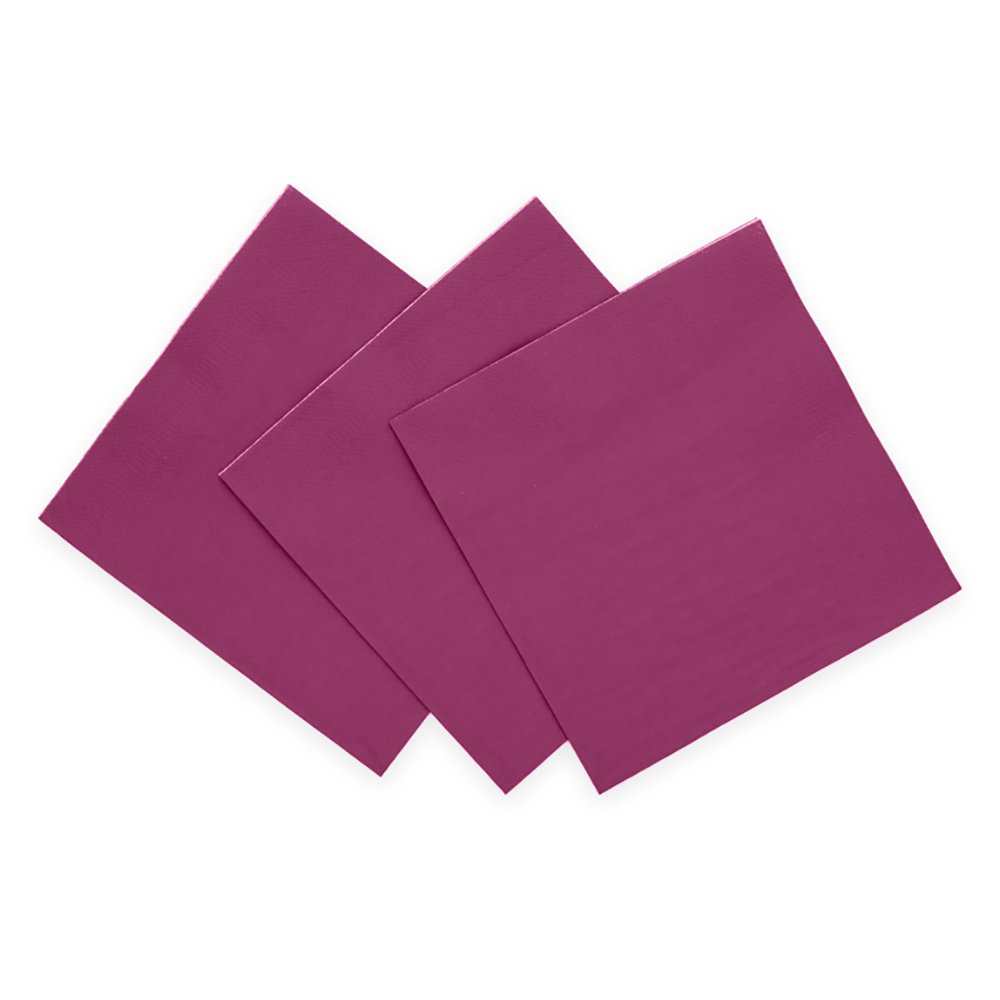 Servietter – Lilla – 33×33 cm – 20-pakning – Servietter, Borddekking