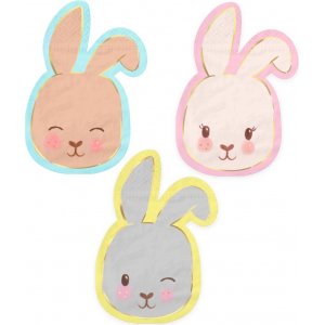 Servietter - Kaniner - 10-pakning