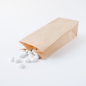 Papirposer - Brune - 10 stk