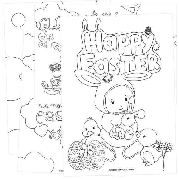 Påskebrev - 8-pakning - VOL. 1 Påskebrev - 8-pakning - VOL. 1