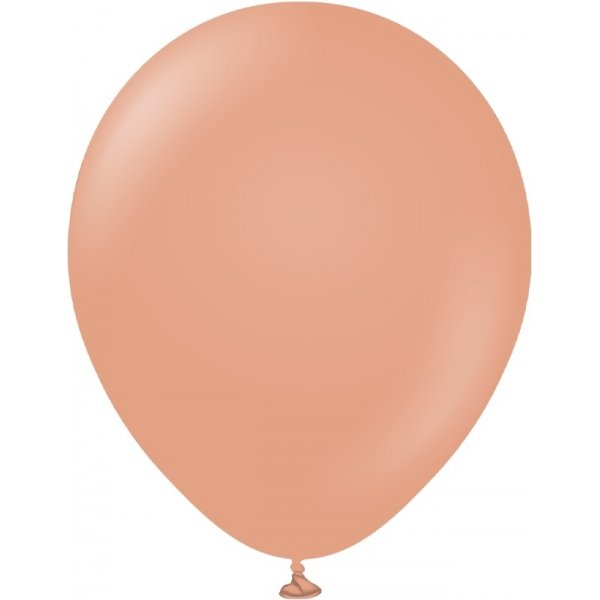 Ballonger ensfarget - Premium 30 cm - Leirosa