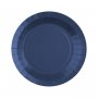 Papirtallerkener - Marineblå - 22 cm - 10-pakning Papirtallerkener - Marineblå - 22 cm - 10-pakning