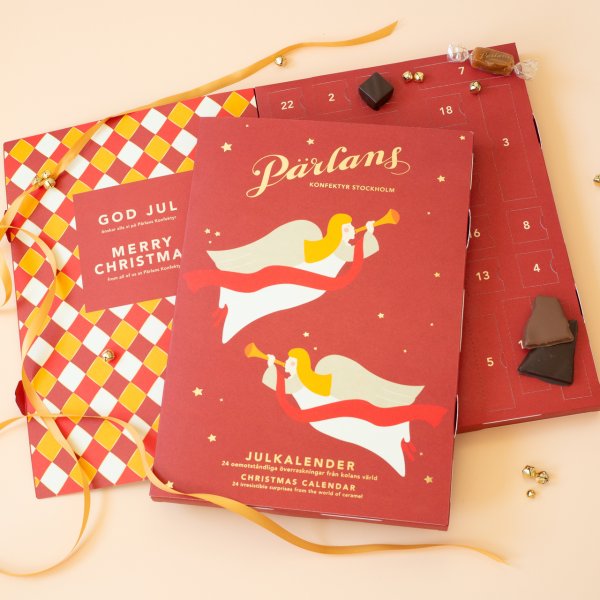 Adventskalender - Pärlans Konfektyr - 24 dører Adventskalender - Pärlans Konfektyr - 24 dører