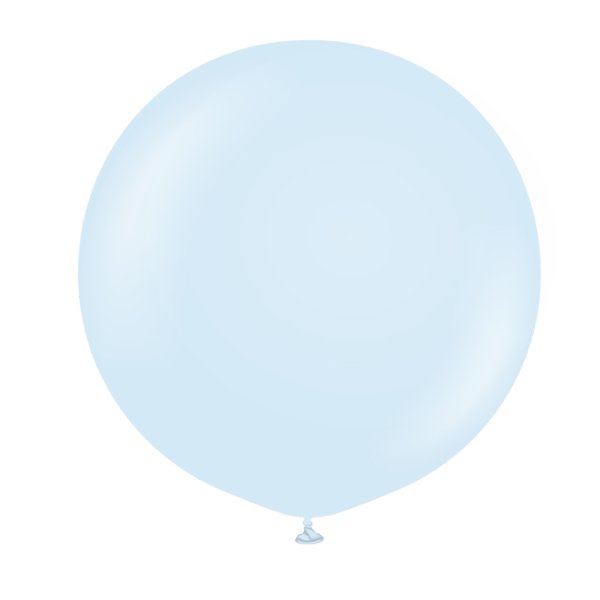 Ballonger ensfargede - Premium 60 cm - Makroner Babyblå - 2-pakning Ballonger ensfargede - Premium 60 cm - Makroner Babyblå - 2-pakning