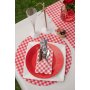 Papirtallerkener - R�de - 22,5 cm - 10-pakning