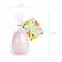 Stearinlys - Egg - 10 cm - Lys rosa Stearinlys - Egg - 10 cm - Lys rosa