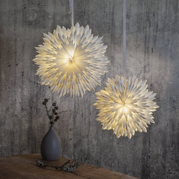 Julestjerne - ICE 70 cm - Hvit Julestjerne - ICE 70 cm - Hvit