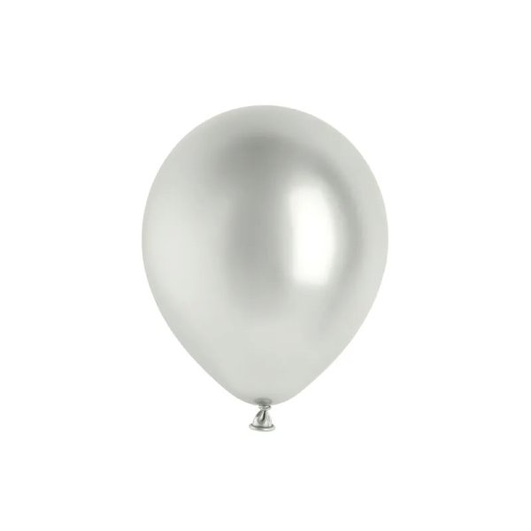 Ballong - Glanset - Sølv - 30 cm Ballong - Glanset - Sølv - 30 cm