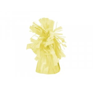 Ballongvekt - Folie - Lys gul - 1 stk Ballongvekt - Folie - Lys gul - 1 stk