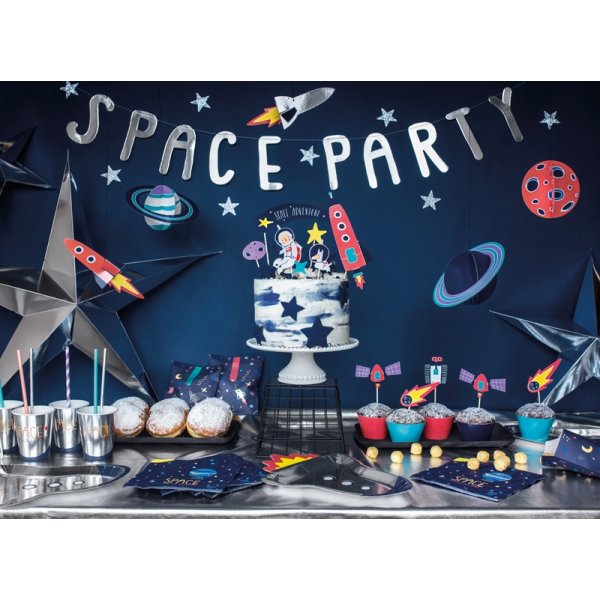 Cake toppers - Space Party