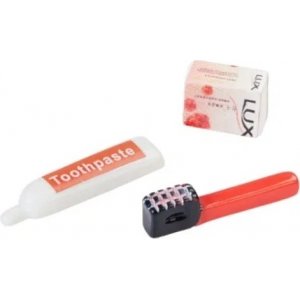 Miniting - Spe, tannbrste og tannkrem