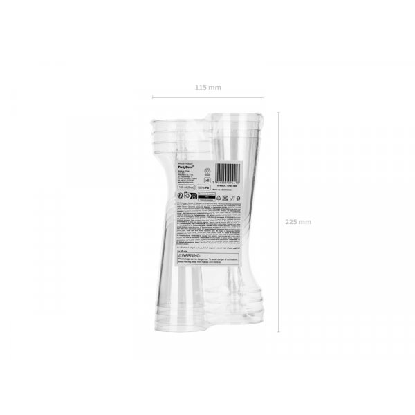Champagneglass i plast Champagneglass i plast
